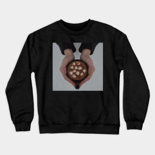 A Cup of Hot Chocolate Crewneck Sweatshirt